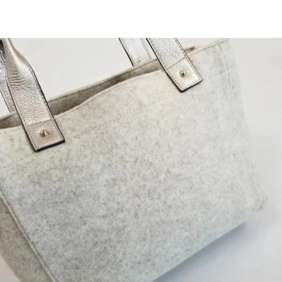 Kate Spade Quinn Frosted Felt Rhinestone 2 Tote Bag - Picture 5 of 11